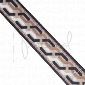 Alça Especial Estampada - 30mm - Cadence Gold